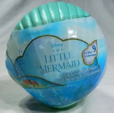 3.5" Ariel Little Mermaid Mini Collectible Princess Plush 2023 Disney Seashell