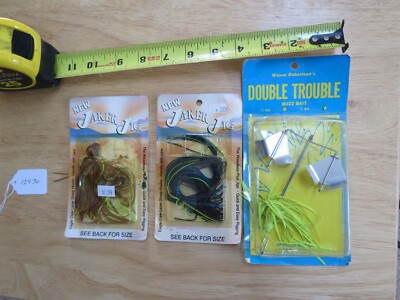Jakes Jig & Wayne Roberts fishing lures (lot#12970)
