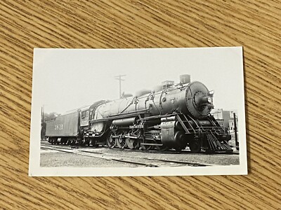 Santa Fe Railway Steam Engine Locomotive 3811 Vintage Photo ATSF | eBay
