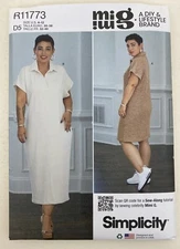 Simplicity 11773 Misses' Knit Dress Size 4-12 9740 Mimi G Uncut