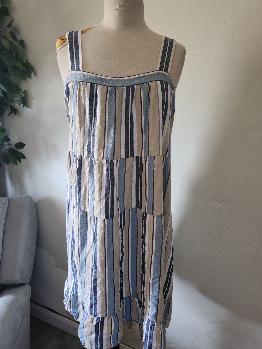 London Times Dress Womens 12 Sleeveless muumuu dress eBay