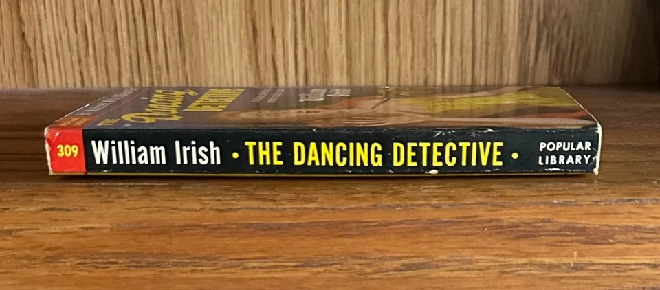 Cornell Woolrich THE DANCING DETECTIVE Popular Library #309 William Irish nFINE Foto 3 de 3