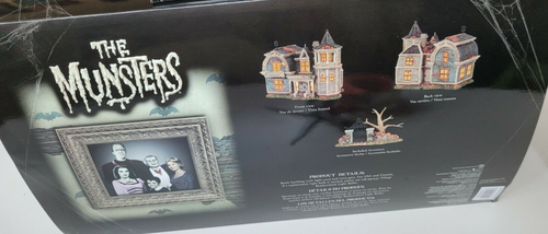 Department 56 1313 Mockingbird Lane Munsters House with gate famous monsters - Picture 5 of 5