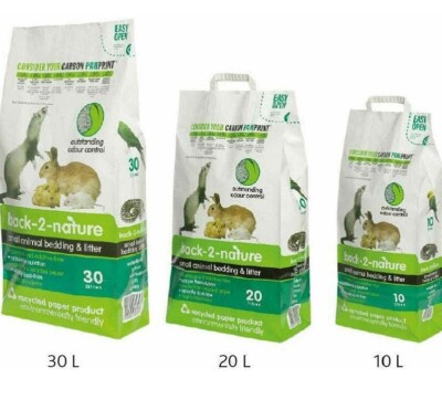 Bedding Litter Pellets For Rabbits SMALL ANIMAL BEDDING Back
