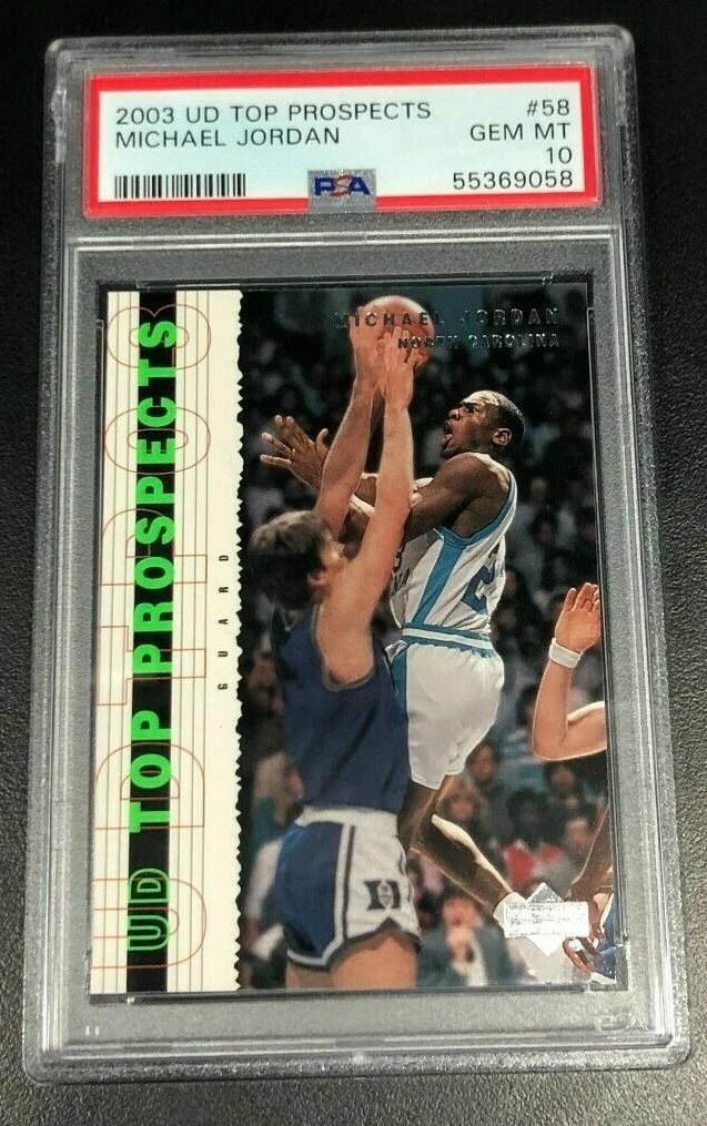 2003-04 Upper Deck UD Top Prospects - Michael Jordan #58 for sale