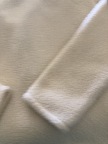 J Crew Women's Sherpa Fleece Half-Zip Pullover Jacket X / Large Teddy Ivory - Picture 8 of 17