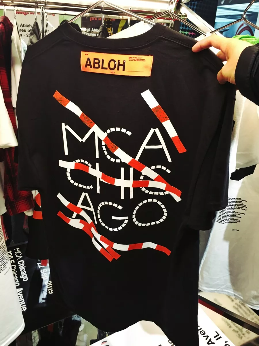 Virgil Abloh Figures of Speech MCA Tee Black Size Small, Off White, Pyrex