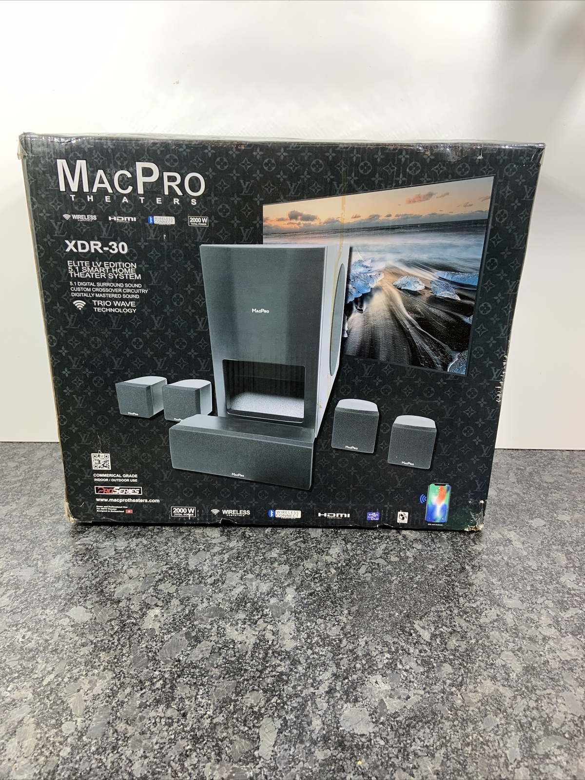 MacPro XDR30 Elite LV Edition 5.1 Smart Home Theater System Indoor