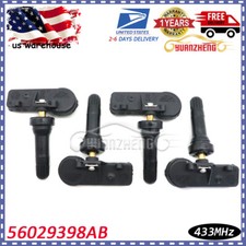 4PCS NEW 56029398AB 68241067AB for CHRYSLER JEEP DODGE TPMS TIRE PRESSURE SENSOR
