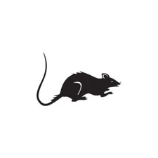 Rat Mouse - Vinyl Decal Sticker - Multiple Color & Sizes - ebn561