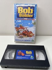 BOB THE BUILDER - Bob's White Christmas And Other Stories - (VHS, 1999) TESTED