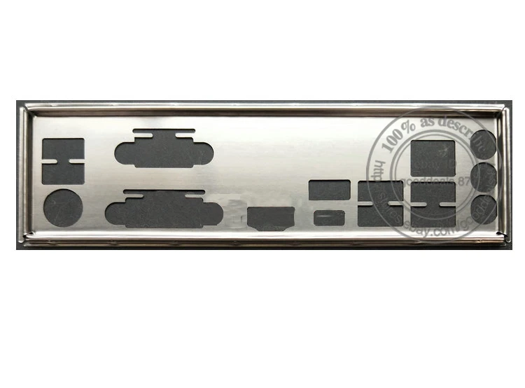 I/O Shield backplate For ASRock B450M Pro4 Motherboard IO - Bild 4 von 4