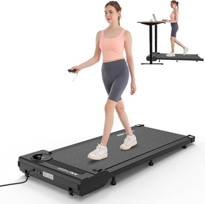 Under Desk Treadmill Walking Pad 2In1 2.5HP Low Noise Remote Control Walking Pad