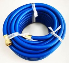 Air Line Hose 15M 50ft 3/8" BSP Rubber Air Line Compressor Tools Brass AT070