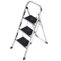 Hailo K30 Aluminium Klapptritt, Trittleiter, Haushaltsleiter 3 Stufen ***Neu***