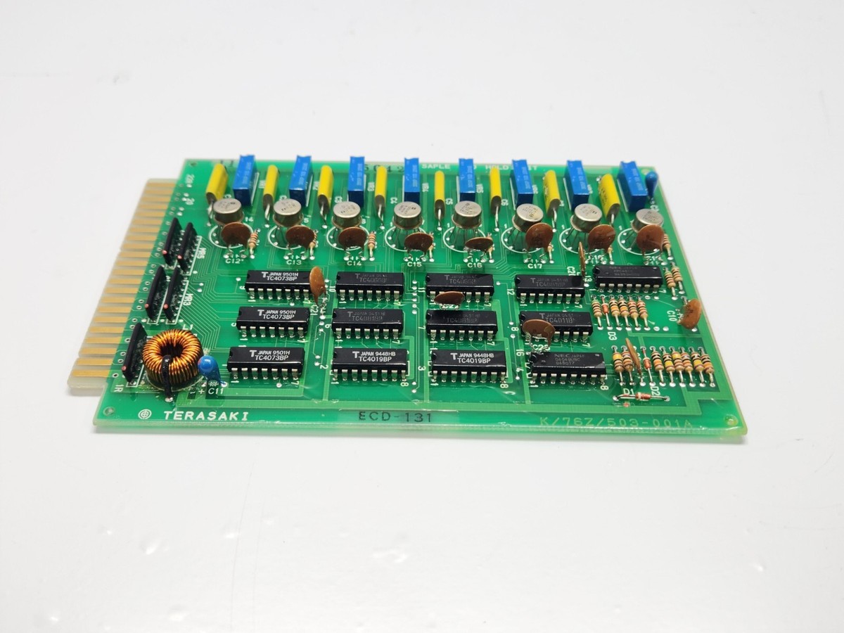 TERASAKI ECD-131 SAPLE AND HOLD UNIT PCB CARD K/76Z/503-001A | eBay
