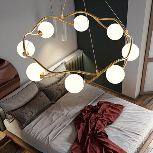 Circular ring Pendant Lamp LED Kitchen Chandelier Dining room Ceiling Light - Picture 2 of 6