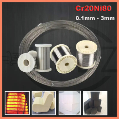 Nichrom 0,1mm-3mm Widerstandsdraht Cr20Ni80 Heizdraht Styropor Schneidedraht
