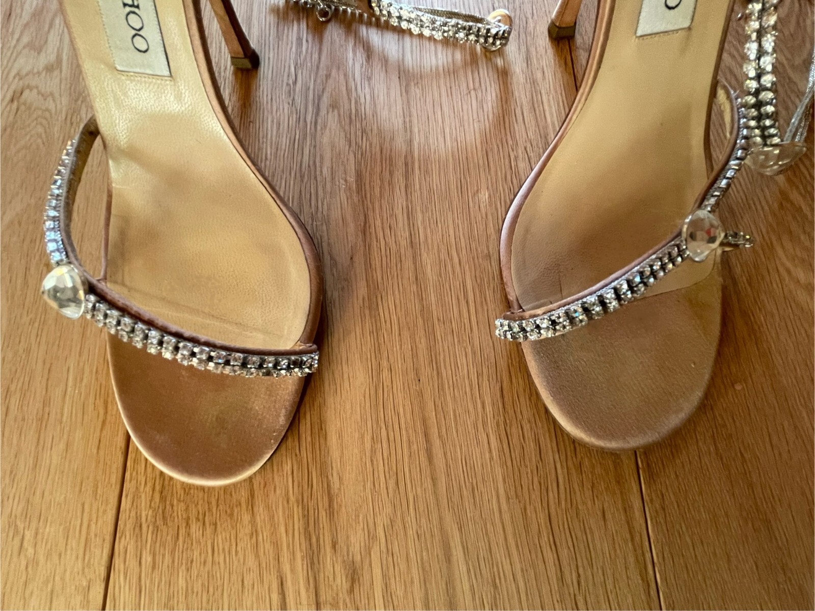 Rare, vintage-- and absolutely dazzling!!  Jimmy Choo, sz. 41 image 10
