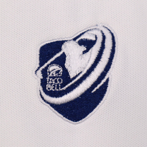 Peter Millar Summer Comfort Golf Polo Shirt Mens XL White Mesh Taco Bell - Picture 3 of 12