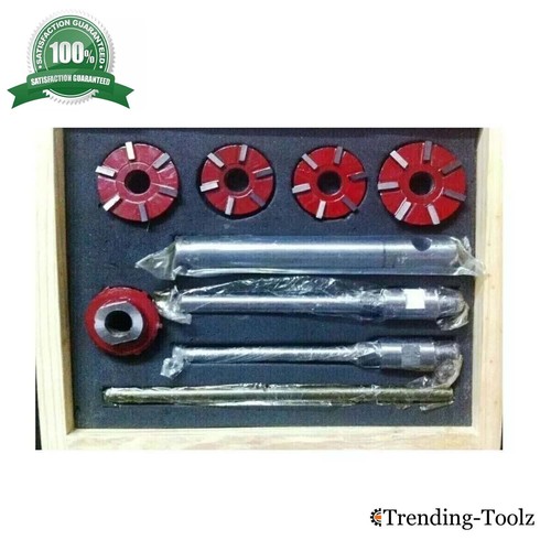 Carbide Tipped Valve Seat Face Cutter Set Of 5 Pcs Kit Pieces Cutters Tip