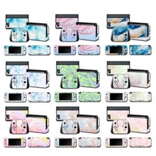 Full Body Sticker for Switch Protective Cover Skin Colorful Art for Console