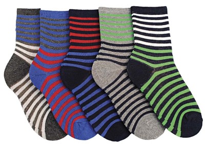 Zest Boys Striped Pirate /& Gaming Cotton Rich Socks