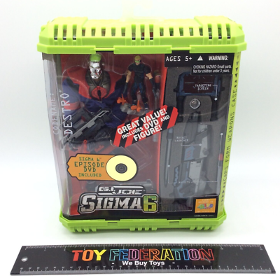 Hasbro G.I. Joe Sigma 6 DESTRO Action Figure - NO DVD | eBay