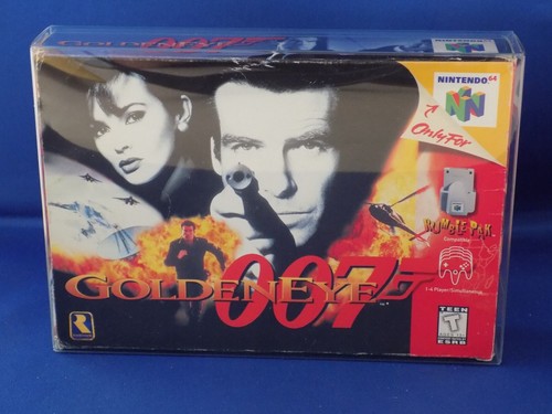 Nintendo 64 N64 Golden Eye 007 - (1997) Authentic N64 Box, Game & Manual # 1