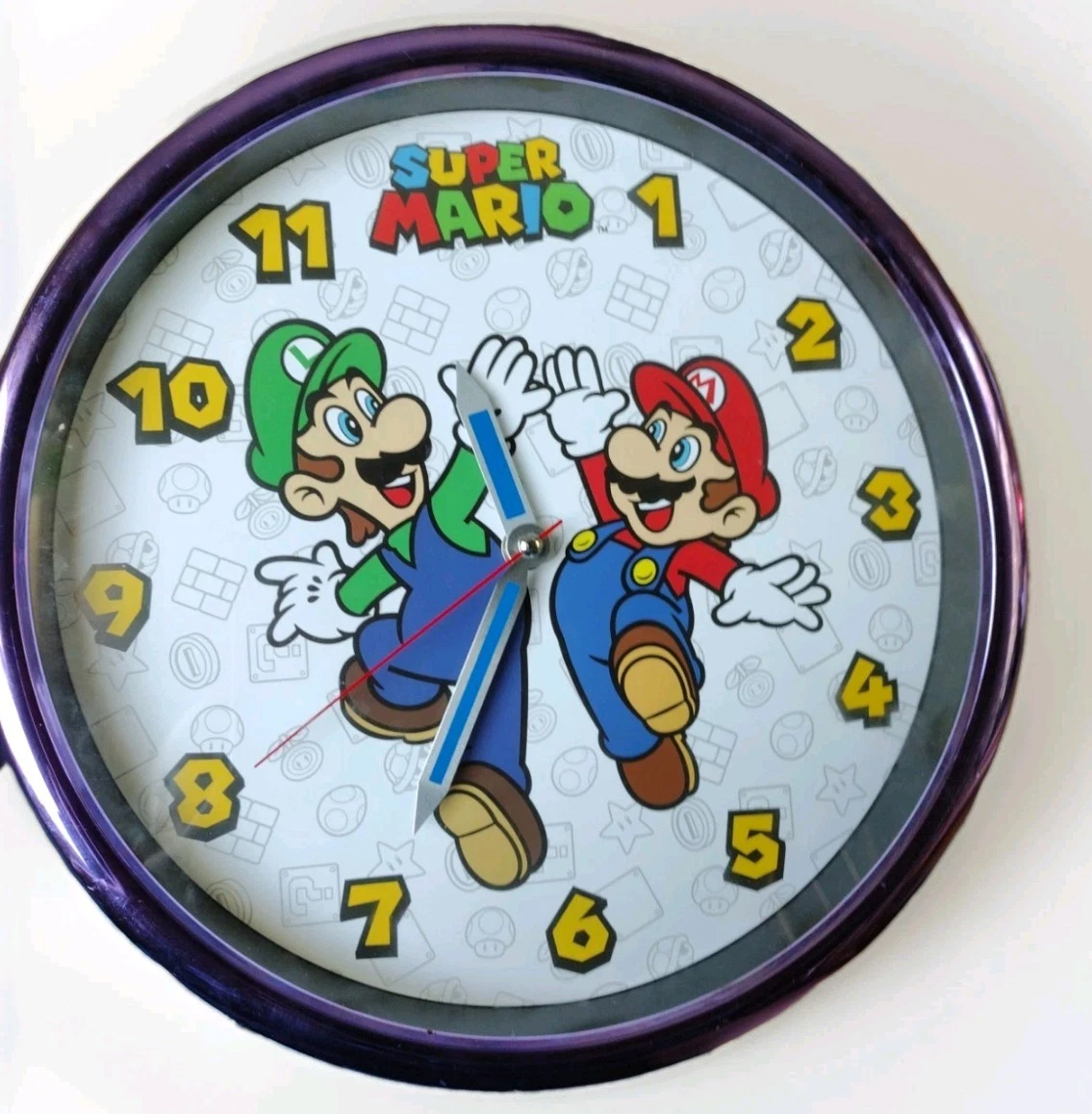Nintendo Super Mario Bros. Clock Video Game Merchandise for sale