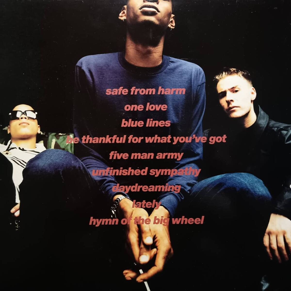 MASSIVE ATTACK BLUE LINES WBRLP1 LP レコード massiveattack-blueslines-