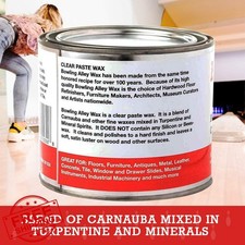 BWC Company Bowling Alley Wax Clear Paste 16 oz Surface Protect