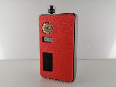 Dot AIO V.3 Panels Full 2 Part Set 3D Printed in Red.