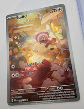 Stufful 154/132 Mega Evolution Pokemon Card Combined P&P