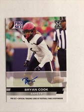 2022 Leaf Pro Set Draft - Autographs Bryan Cook #PSA-BC1 (AU, RC)