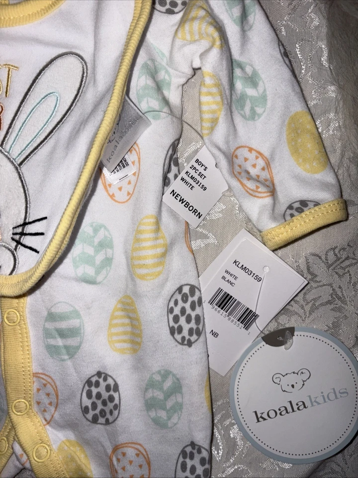 Koalakids My First Easter With Bib Outfit Newborn - Image 2 of 4