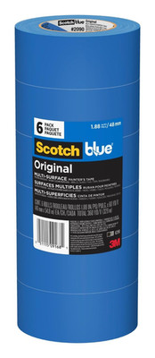 Original Multi-Surface Painters Tape, 2 Inch Wide (1.88 In. X 60 Yds), 6 Rolls B