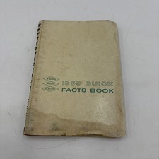 1959 Buick Facts Book Dealer Album Invicta Electra Lesabre Le Sabre 225 Data