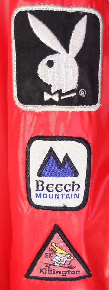 Chaqueta Parka Esquí Killington XL Rara De Colección Años 60-70 BLANCA CIERVO Roja Playboy Steamboat Foto 3 de 4