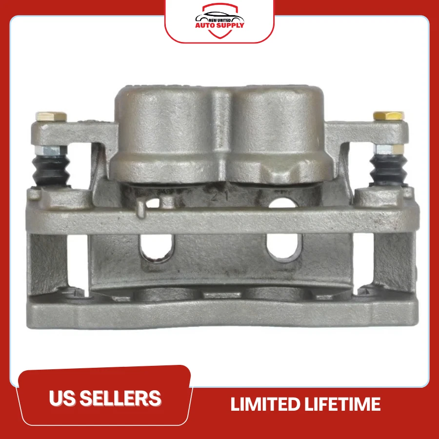 Pinça de freio dianteira direita com suporte compatível com Honda Civic, Acura RSX - Imagem 4 de 4