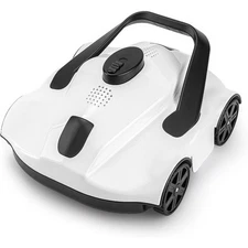 Portable Cordless Robotic Pool Cleaner - 130 Mins Runtime