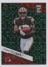 2023 Panini Donruss Elite Rookies Green Disco Cedric Tillman #116 1e6r