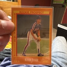 Score 1988 Kevin Elster New York Mets Rookie Prospect #624 Vintage MLB Card. rookie card picture