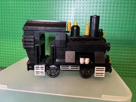 Lego My Own Train Small Black Engine Locomotive Read Description