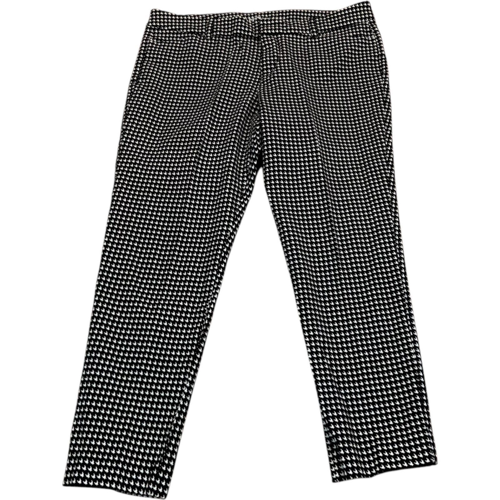 Old Navy Women's Size 14 Pixie Solid Black & Whit… - image 1