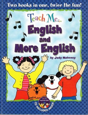 Teach Me English and More English (ESL) Bind up Edition with CD