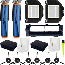 Replacement Parts Accessories Double roller brush with main cover 