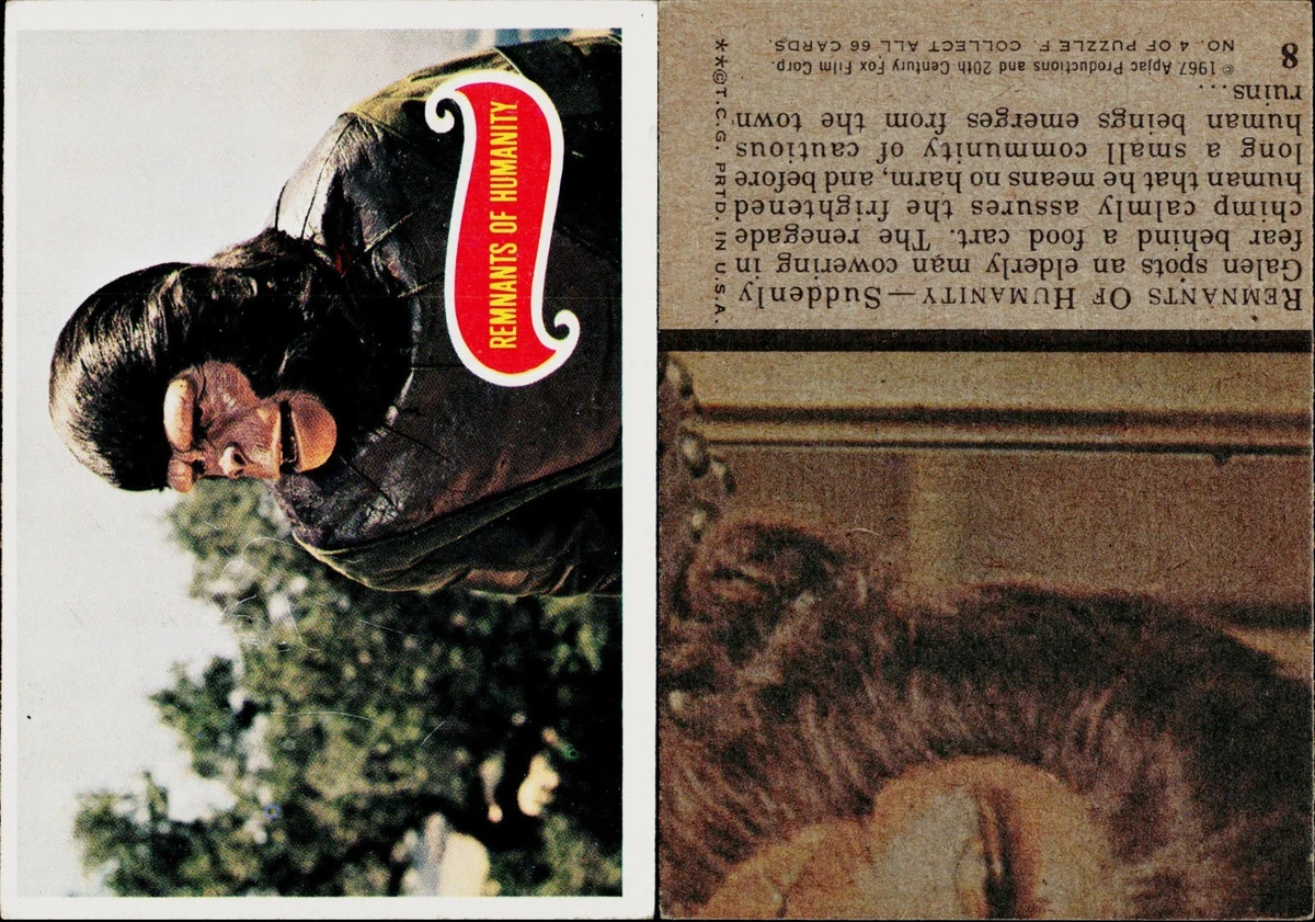 Planet of the Apes Collectable Trading Cards for sale | eBay