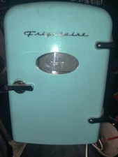Frigidaire Retro Portable Mini Fridge Teal Ac Or DC Powered