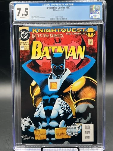 Detective Comics #667 (DC Comics October 1993) CGC Graded 7.5 White Pages